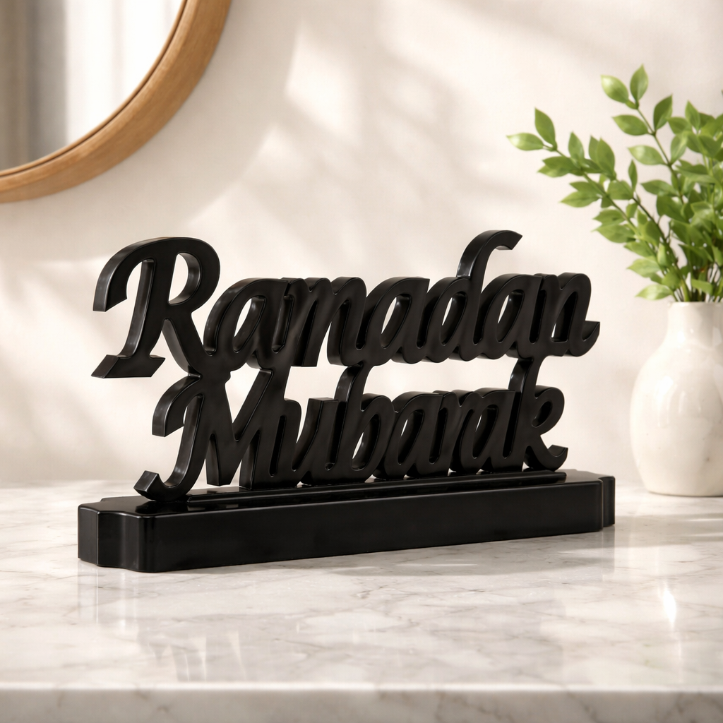 Ramadan Mubarak Wooden Stand