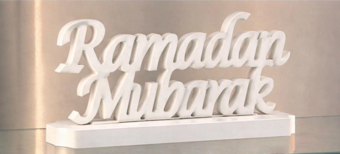 Ramadan Mubarak Wooden Stand