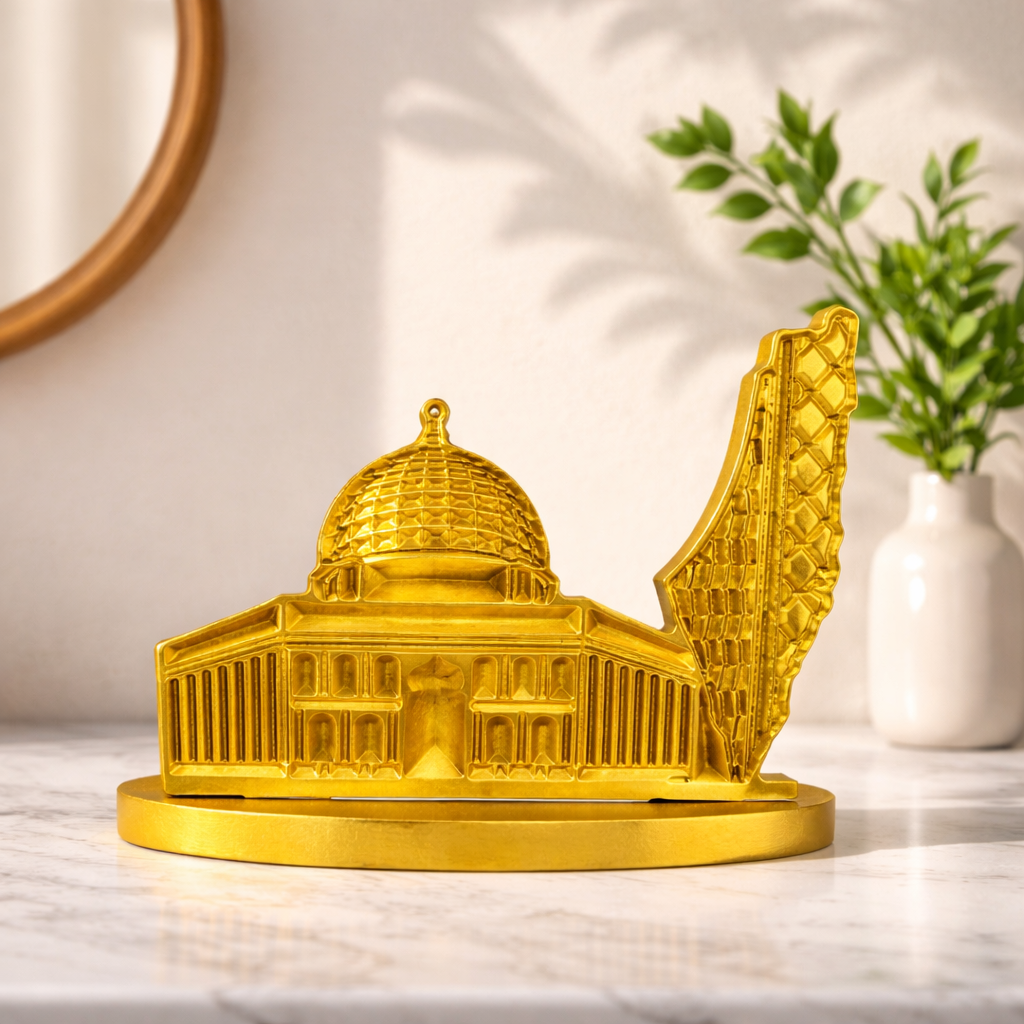 Mini Al Aqsa Mosque & Palesine Map wedding Favor