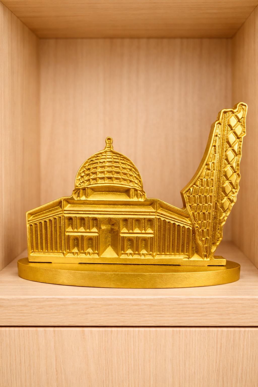 Mini Al Aqsa Mosque & Palesine Map wedding Favor